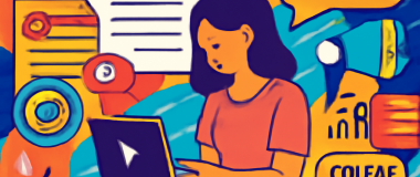 Yksityiskohtainen digitaalinen taideteos futuristisesta kaupungista yöllä, jossa on neonvaloilla valaistuja pilvenpiirtäjiä ja lentäviä autoja.